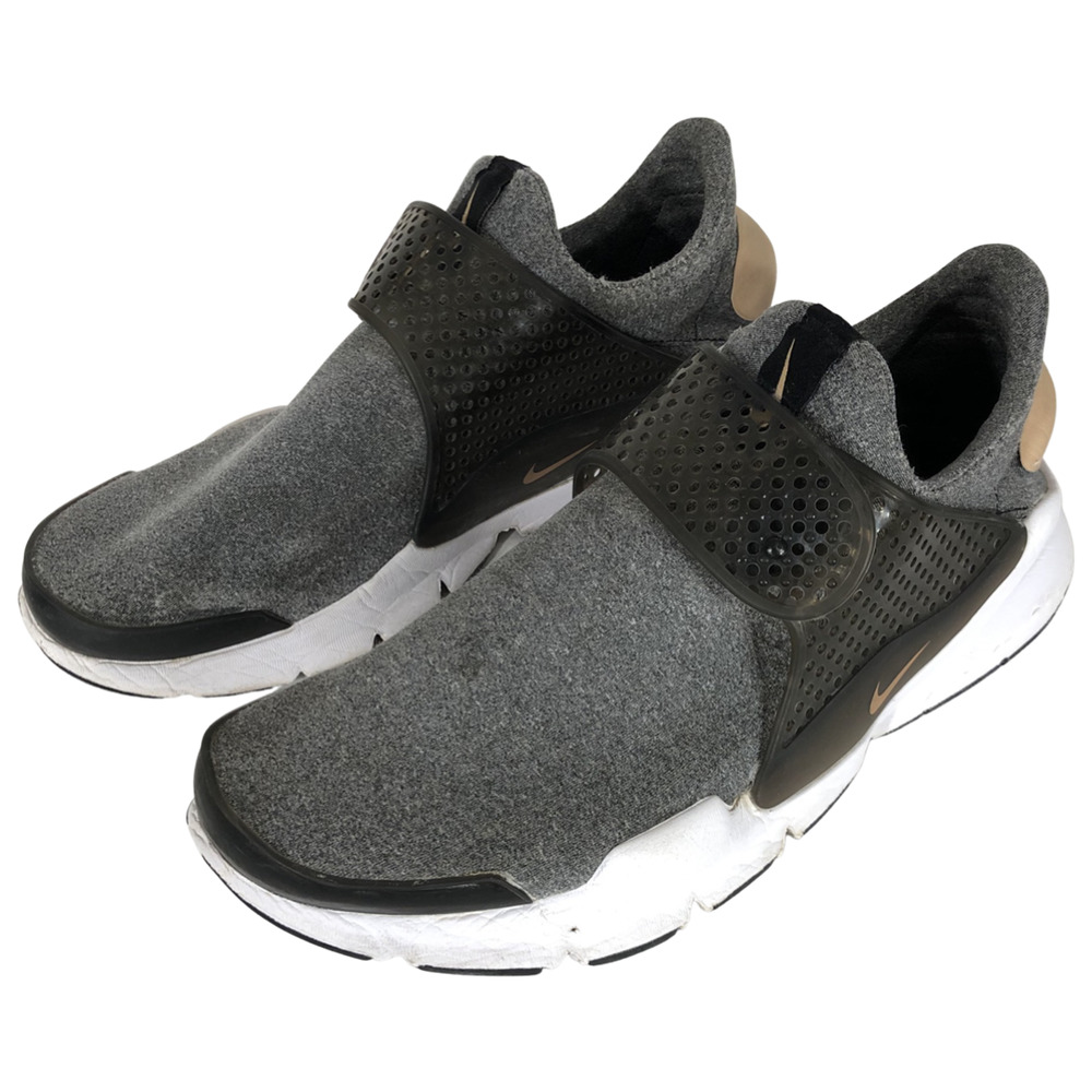 Nike Women's Sock Dart SE Sneaker Shoe Sz 11 EU 43 Gray Running Walking Slip On